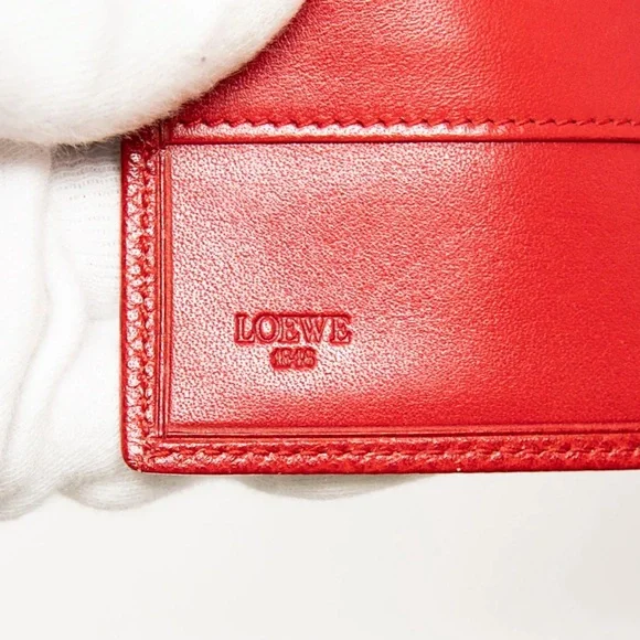 Loewe Red Compact Wallet - Picture 11 of 11